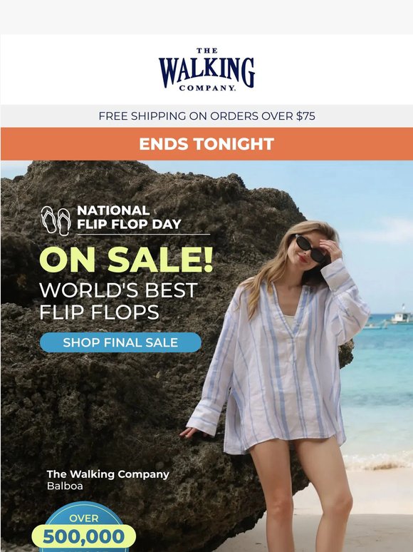 Final Hours: #1 Selling Flips Flops on Sale...