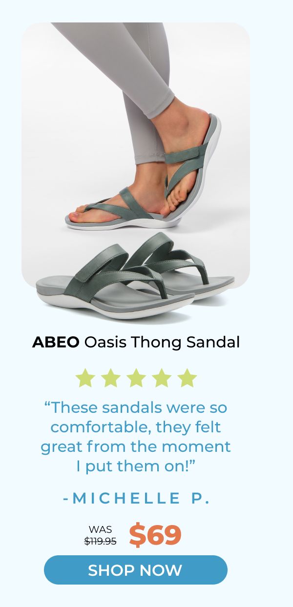 ABEO Oasis Thong Sandal