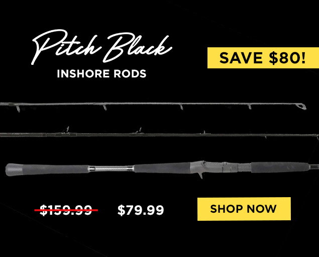 OTI Pitch Black Inshore Rods