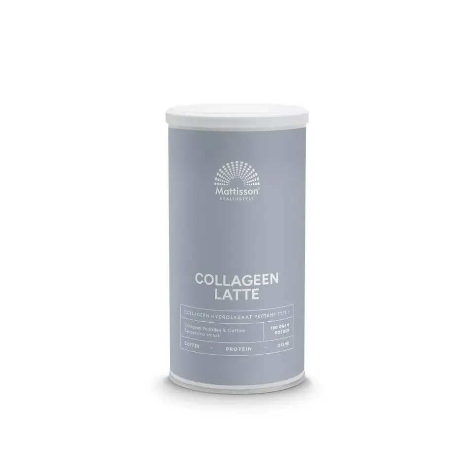 Image of Mattisson Collageen Latte Cappuccino smaak