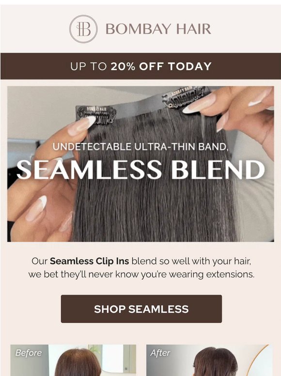They’ll never know you're wearing extensions...