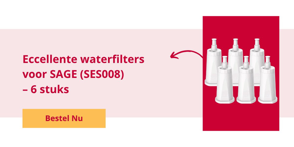 Eccellente waterfilters voor SAGE (SES008) 6 stuks