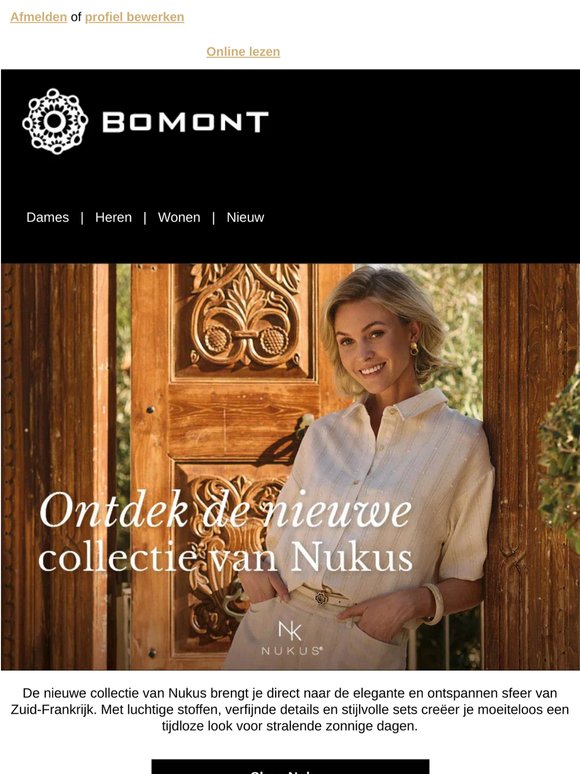 Nukus: zomerse elegantie 💛