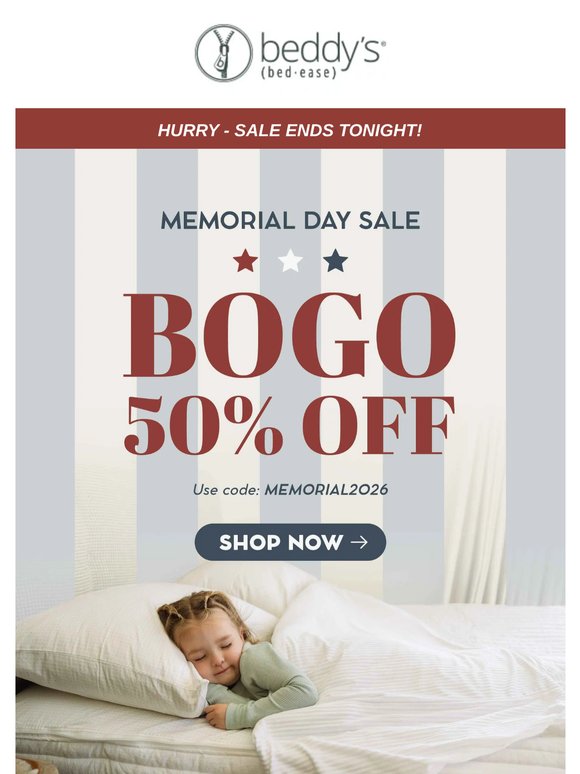BOGO ends TONIGHT! 🎇