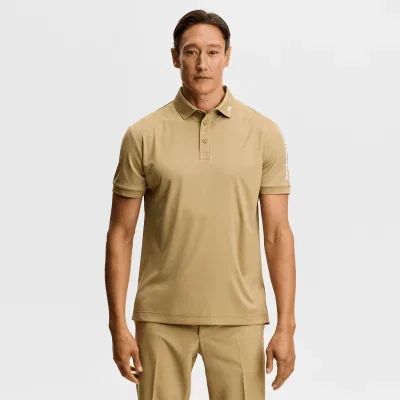 Image of J Lindeberg Tour Tech Golf Polo Shirt