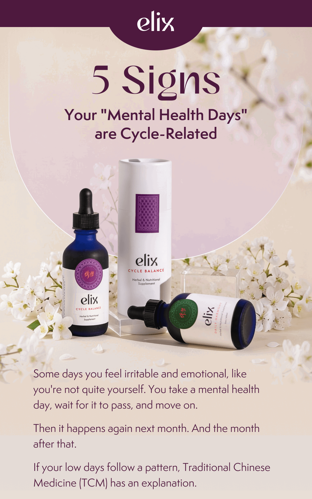 5 Signs Your "Mental Health Days" are Cycle-Related