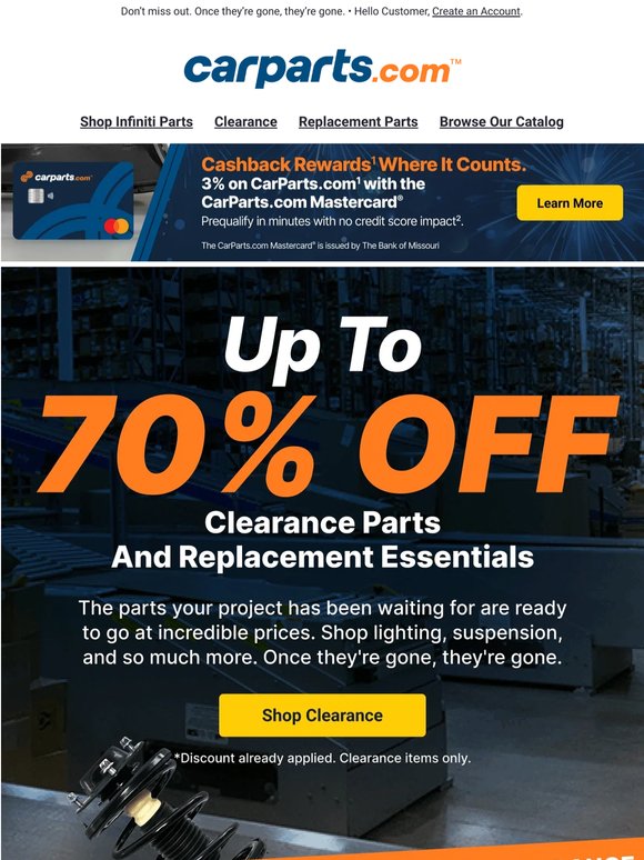Up To 70% OFF Clearance Deals 🔥