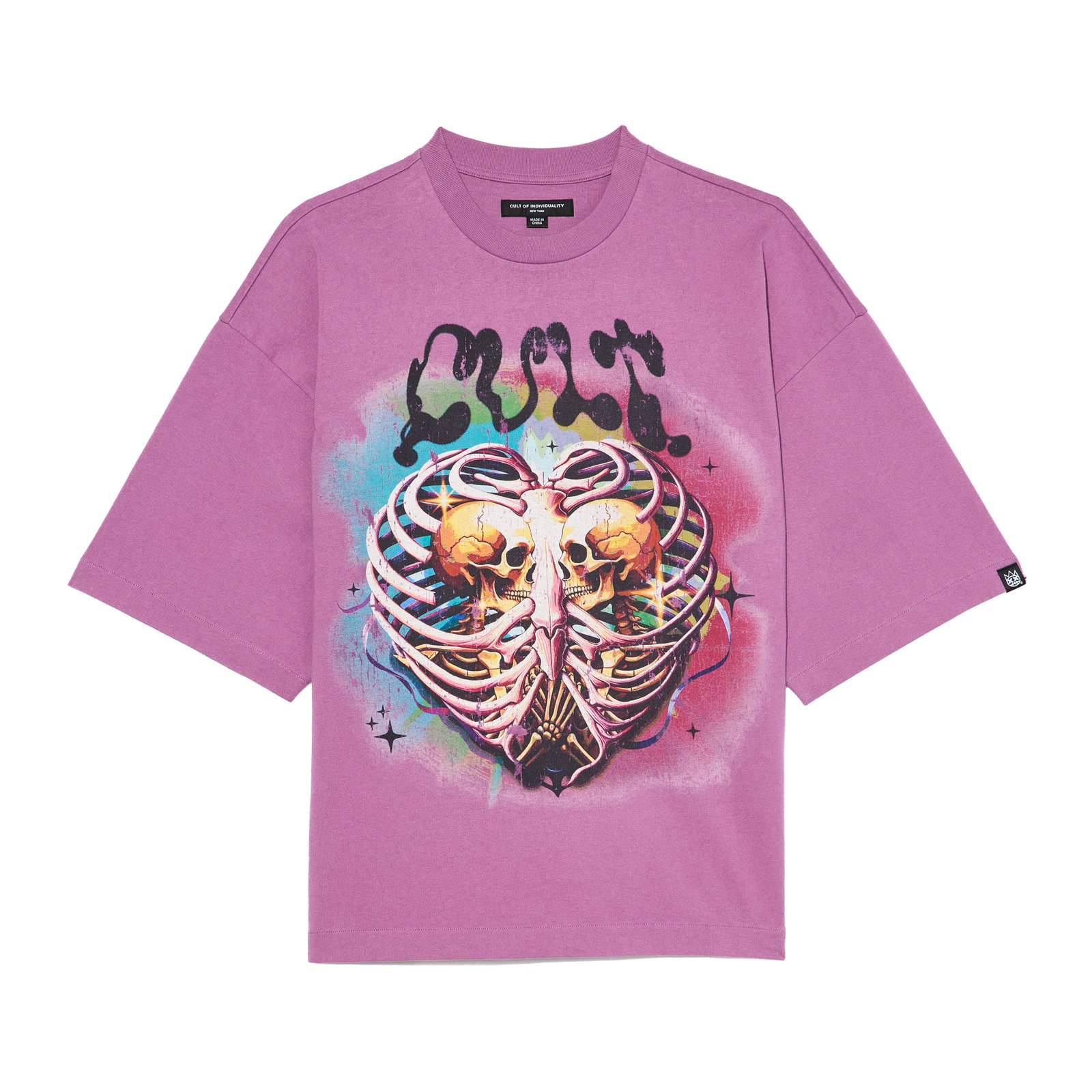 Image of Cult's Oversized Short Sleeve Crew Neck Tee 