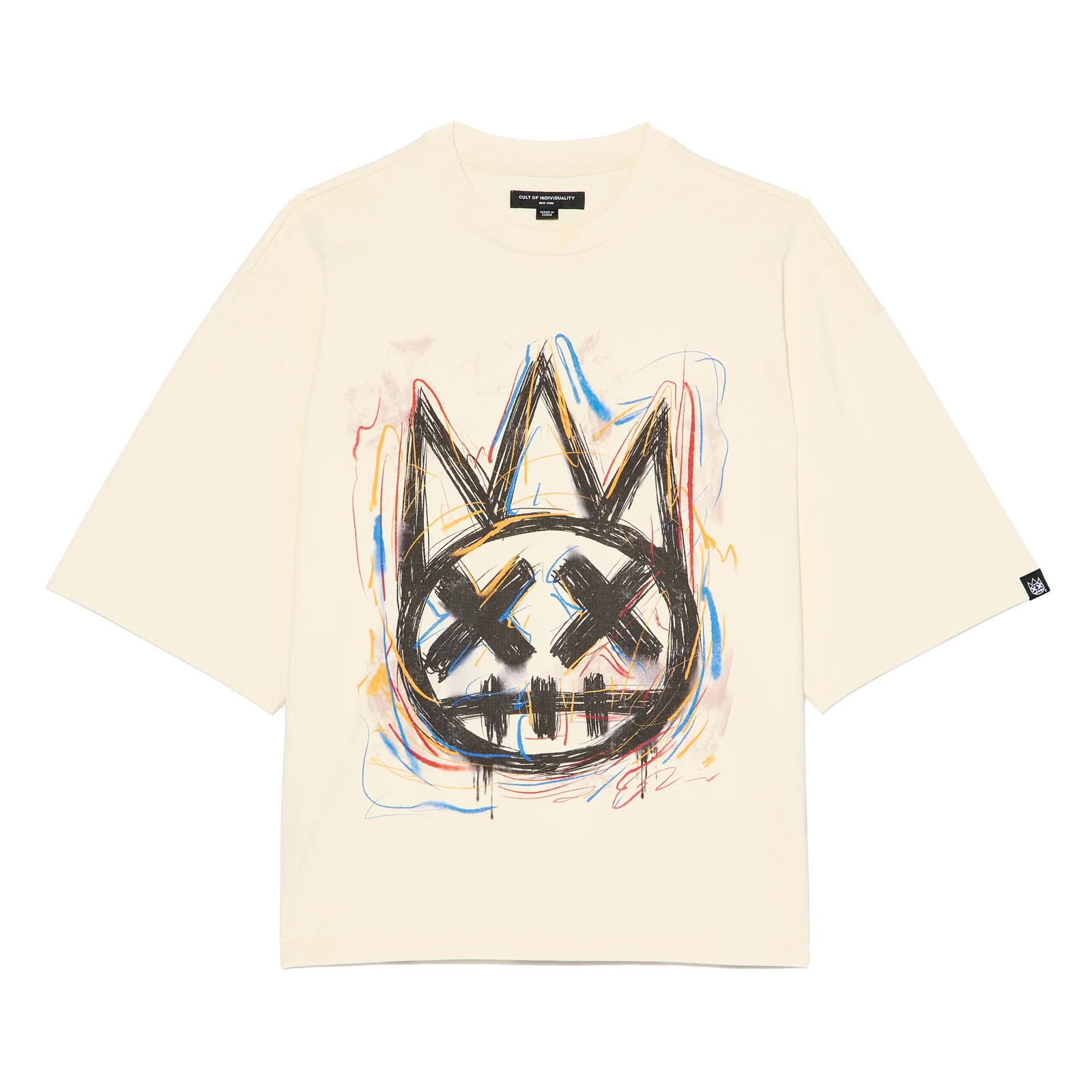 Image of Cult's Oversized Short Sleeve Crew Neck Tee 