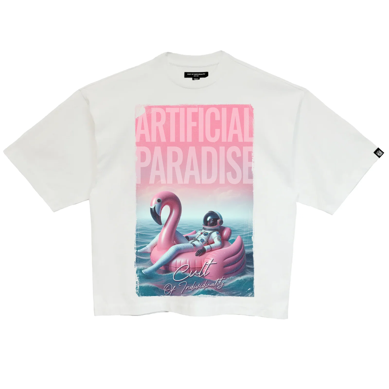 Image of Cult's Oversized Short Sleeve Crew Neck Tee 