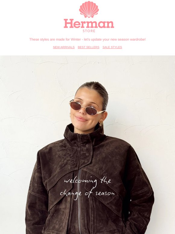 Change of Season : time to update your wardrobe
