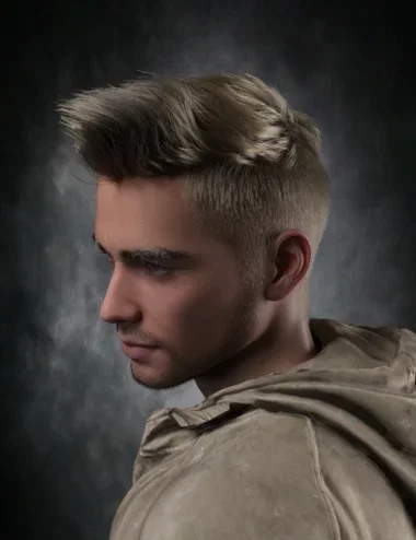dForce Romario Short Hair for Genesis 9