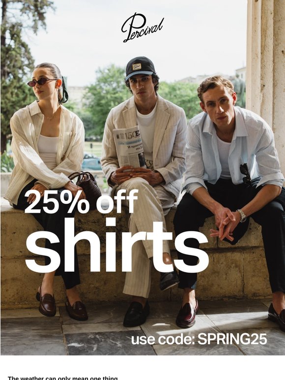Consider this your heatwave discount
