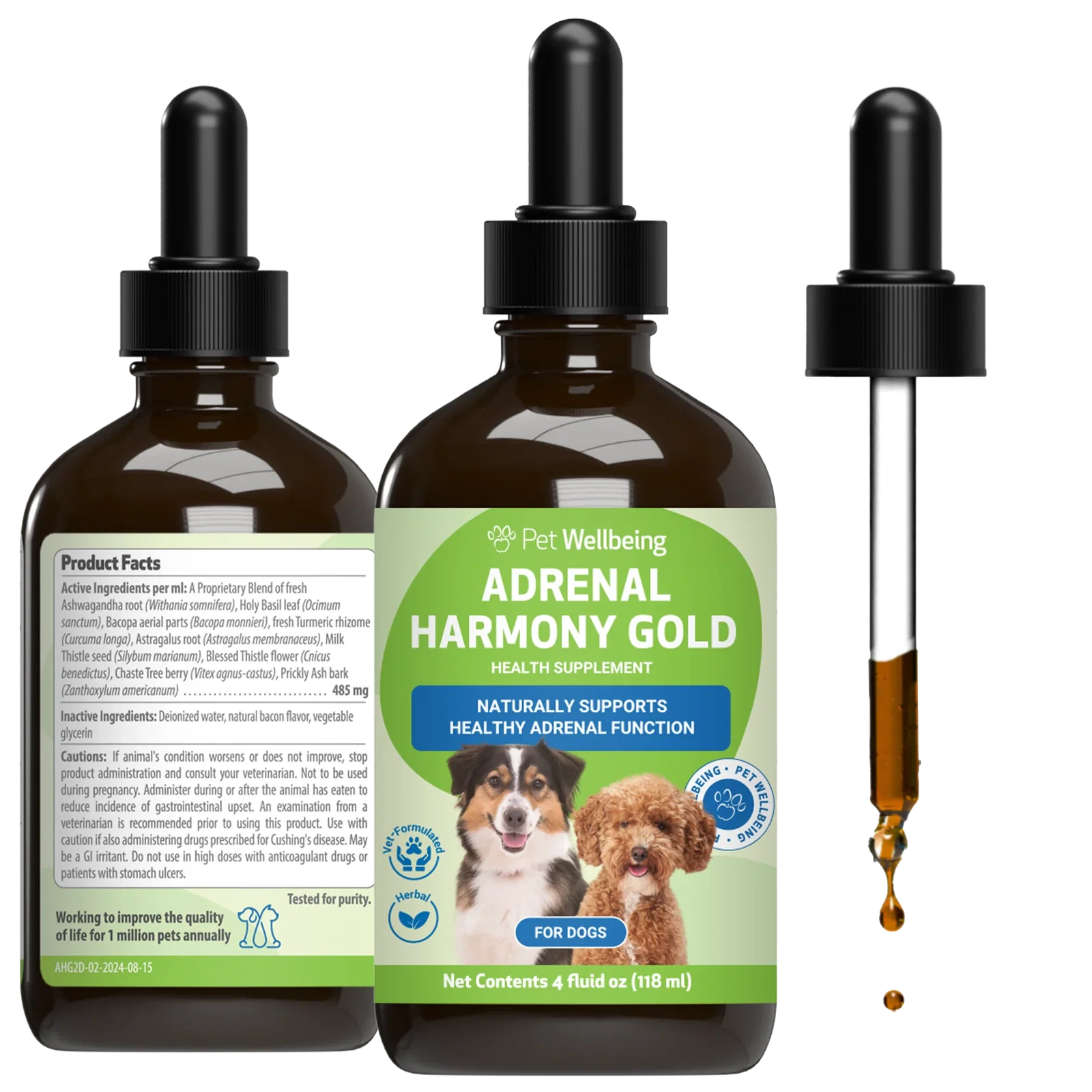 Image of Adrenal Harmony Gold - Supports Cortisol Levels & Adrenal Function in Dogs