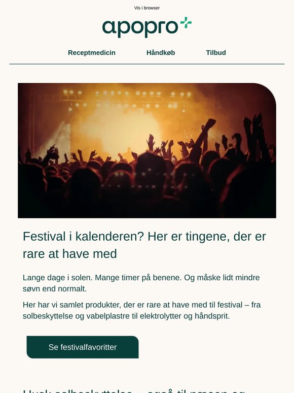Klar til festival? Her er tingene, du ikke må glemme