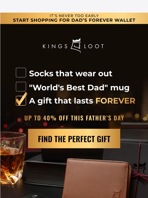 The gift that outlasts all others.
