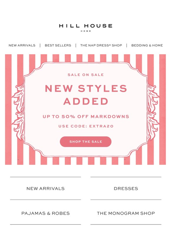 NEW STYLES ADDED TO SALE ☀️