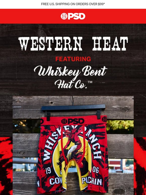 PSD x Whiskey Bent Rides Again