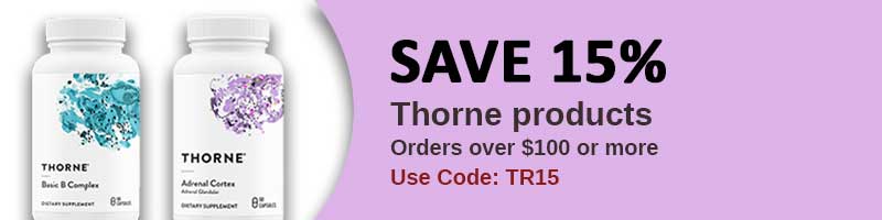15 % OFF Thone supplements