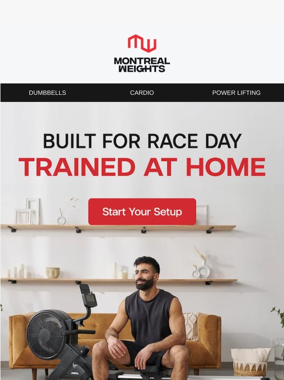 Train for Race Season. From Home.