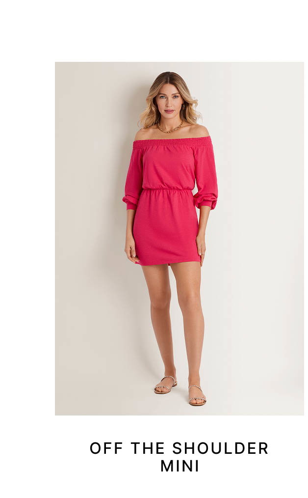 Off The Shoulder Mini
