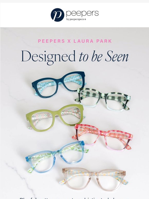 Limited edition: PEEPERS X LAURA PARK