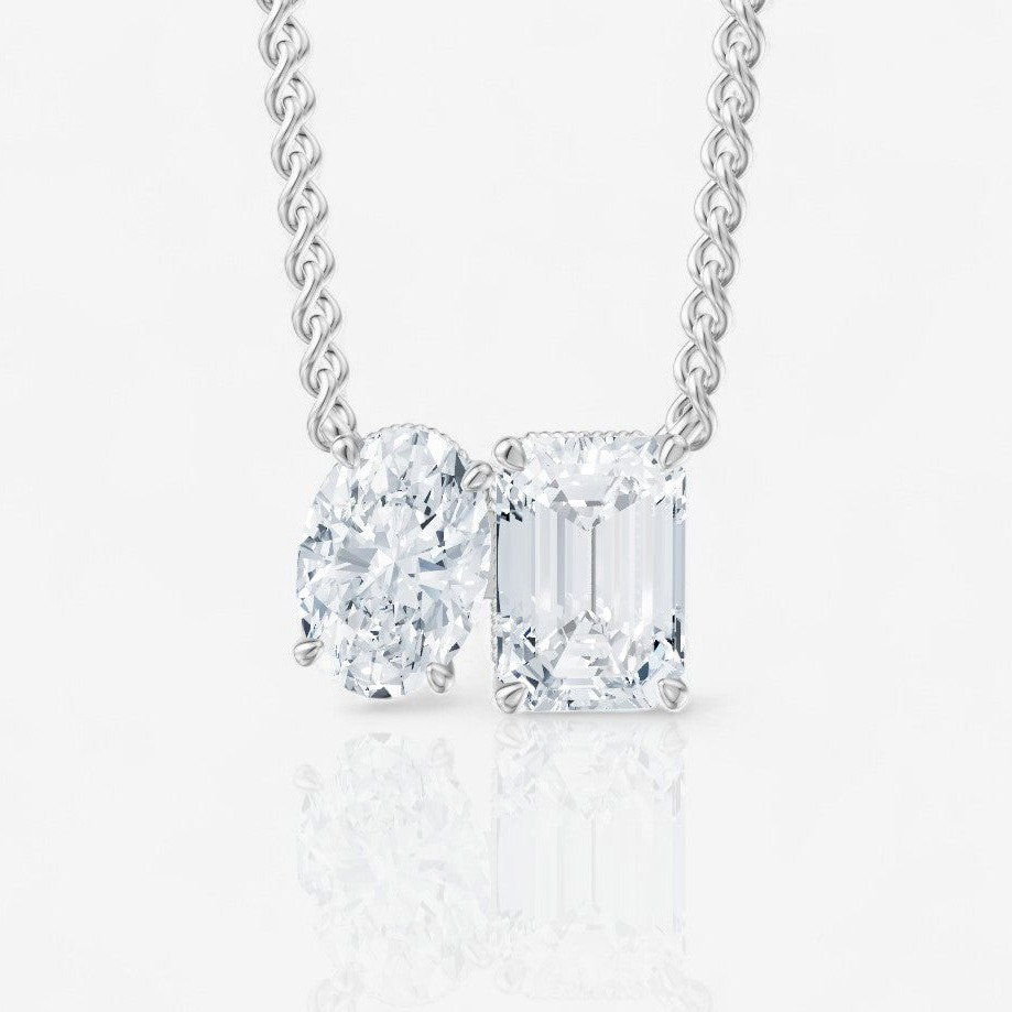 TOI ET MOI LAB-GROWN DIAMOND PENDANT