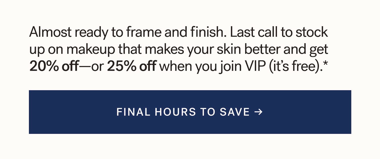 Final hours to save