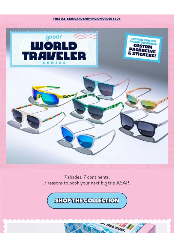 World Traveler: 7 shades, 7 continents 🌍
