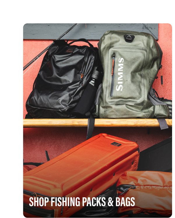 Shop Fishing Packs & Bags