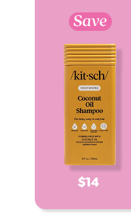 SHOP KITSCH SHAMPOO - USE CODE 22328 FOR 20% OFF