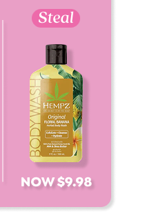 SHOP Hempz Original Floral Banana Body Wash FOR $9.98