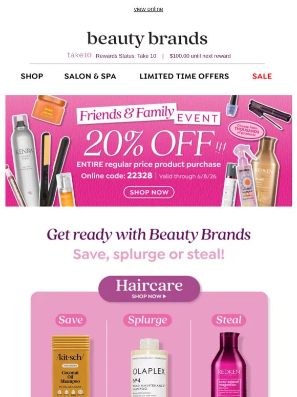 Everything you love is 20% off