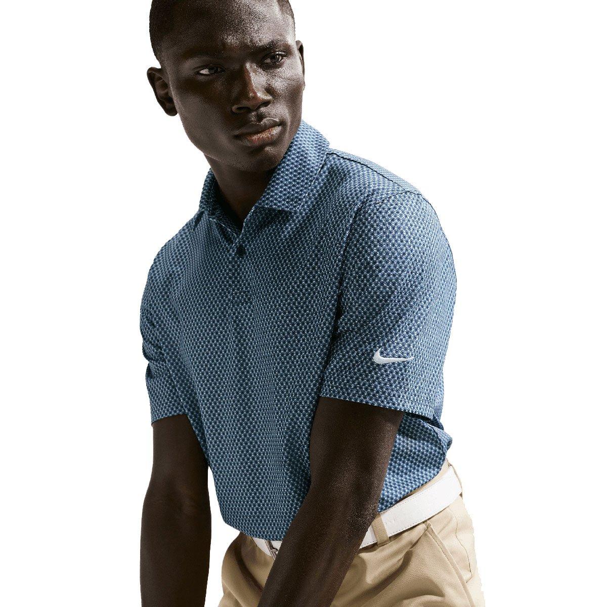 Nike Men's Dri-FIT Velocity Floral Print Golf Polo Shirt