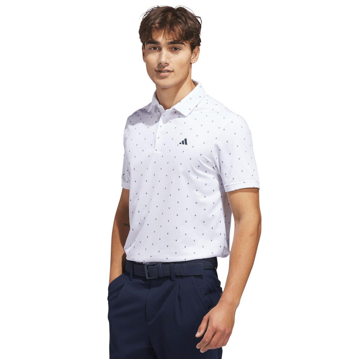 adidas Men's Performance Printed Golf Polo Shirt