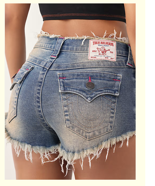 SHOP SPICY HIGH RISE FOLDOVER FLAP SHORT