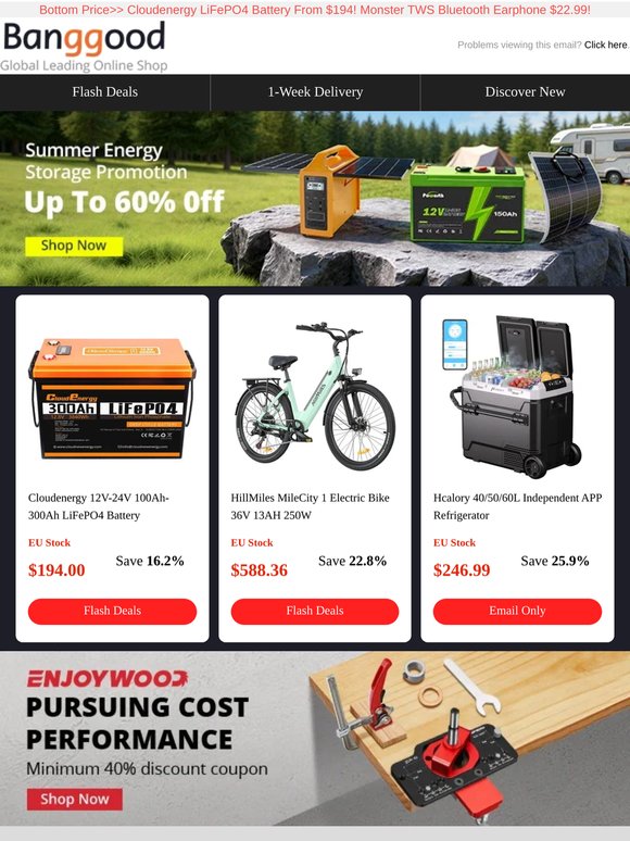 48H Exclusive Deal: 5KG PETG $41.99 | Hillmiles E-bike $588 & More Inside>>