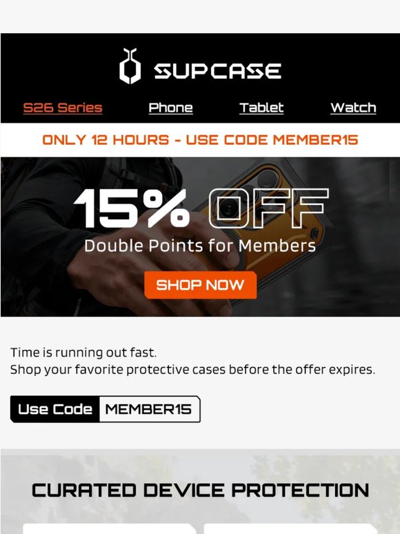 Only 12 Hours Left — End Soon！