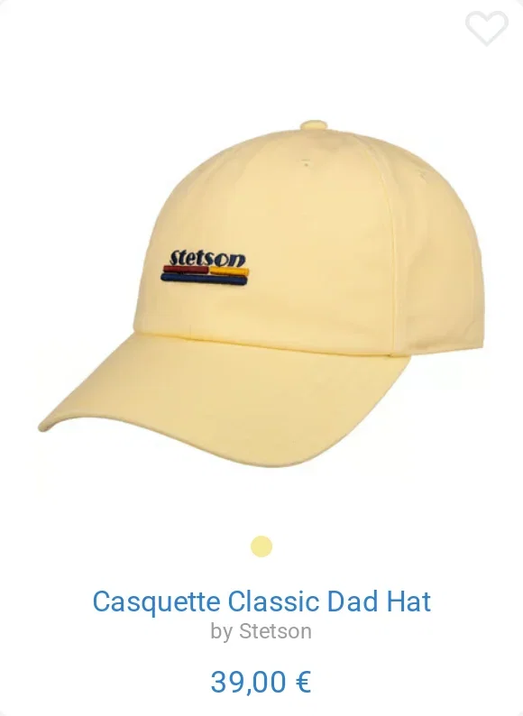 Casquette Classic Dad Hat by Stetson