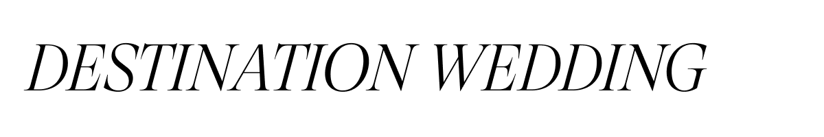 Elysewalker— Destination Wedding