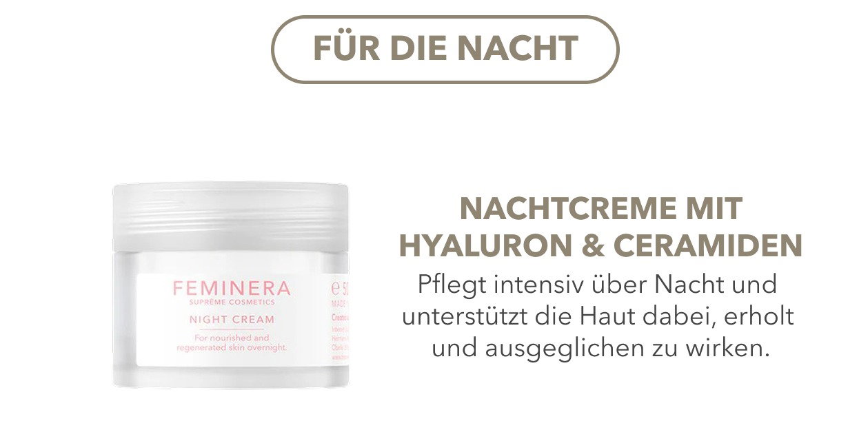 Nachtcreme mit Hyaluron & Ceramiden