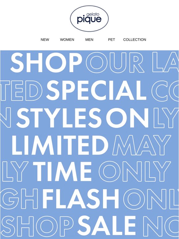 The Flash Sale you've been dreaming of 🍦