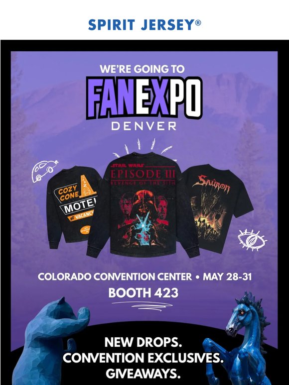 Find Us at Fan Expo Denver📍