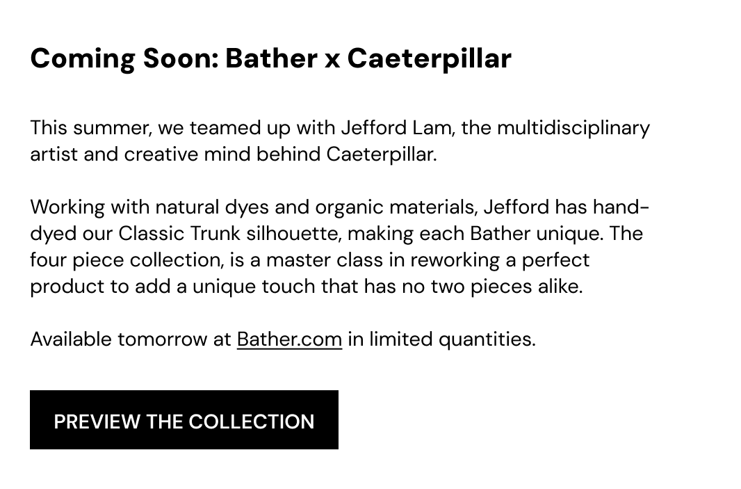 PREVIEW THE COLLECTION