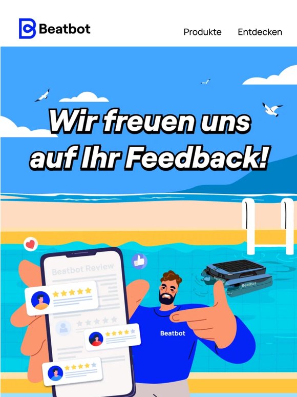 Einladung: Hilf Beatbot dabei, einen noch smarteren Roboter zu entwickeln und erhalte eine 100-€-Belohnung!