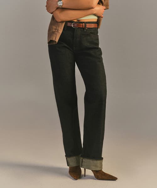 Sydney Selvage Jean in Vineyard Rinse