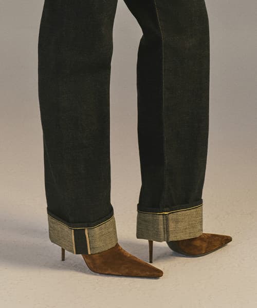 Sydney Selvage Jean in Vineyard Rinse