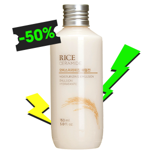 THE FACE SHOP<br>Rice & Ceramide Moisture Emulsion