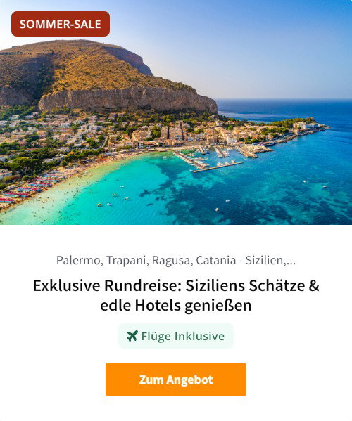 Exklusive Rundreise: Siziliens Schätze &amp; edle Hotels genießen