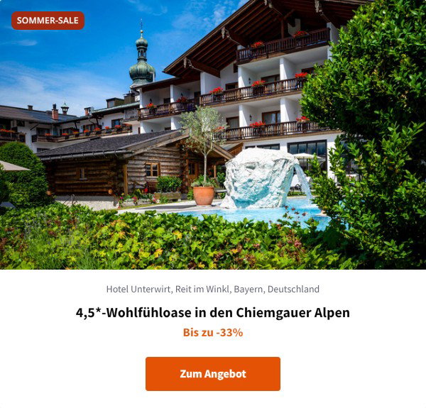 4,5*-Wohlfühloase in den Chiemgauer Alpen